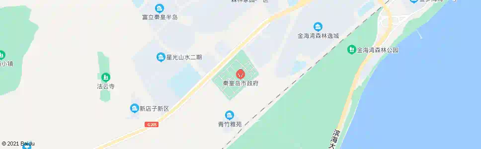 秦皇岛乐海园_公交站地图_秦皇岛公交_妙搜公交查询2024