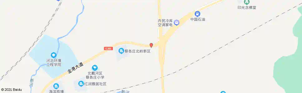 秦皇岛蔡各庄东口_公交站地图_秦皇岛公交_妙搜公交查询2024