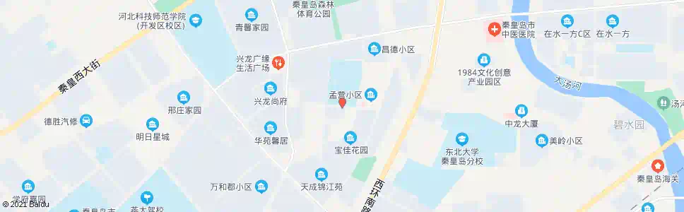 秦皇岛开发区中学_公交站地图_秦皇岛公交_妙搜公交查询2024