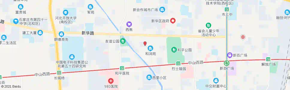 石家庄送变电宿舍_公交站地图_石家庄公交_妙搜公交查询2024