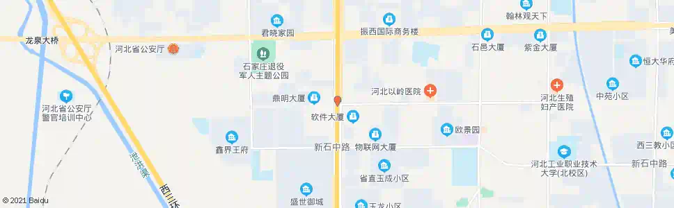 石家庄西二环新石北路_公交站地图_石家庄公交_妙搜公交查询2024