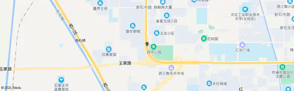 石家庄玉村_公交站地图_石家庄公交_妙搜公交查询2024