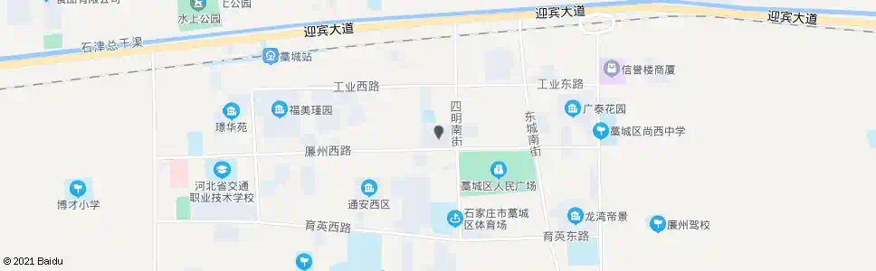 石家庄藁城市政府_公交站地图_石家庄公交_妙搜公交查询2024