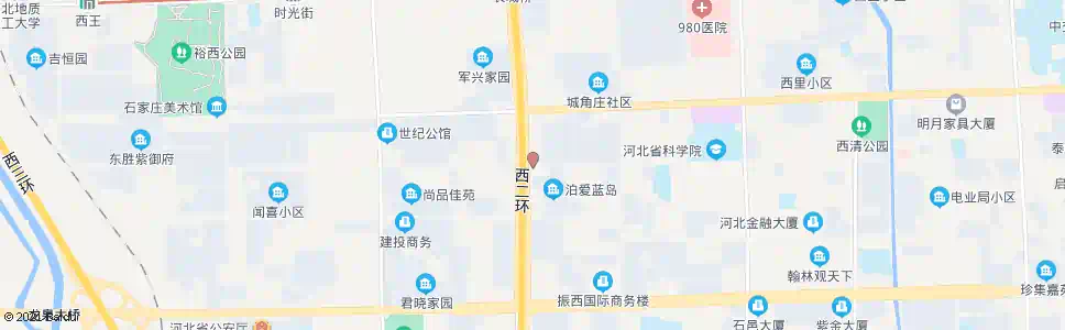 石家庄西二环工农路口_公交站地图_石家庄公交_妙搜公交查询2024