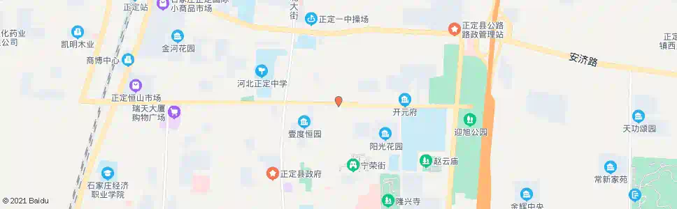 石家庄正定建设局_公交站地图_石家庄公交_妙搜公交查询2024