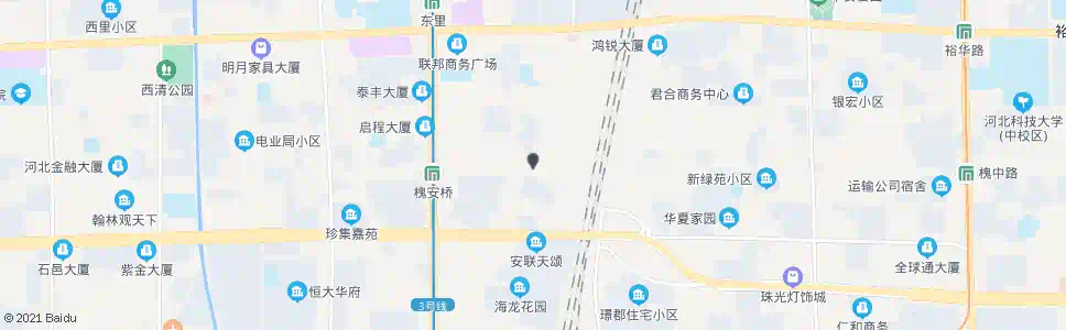 石家庄南长街市场_公交站地图_石家庄公交_妙搜公交查询2024