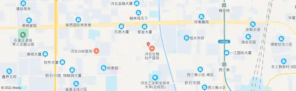 石家庄河北生殖妇产医院_公交站地图_石家庄公交_妙搜公交查询2024