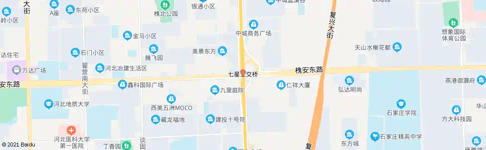 石家庄东二环槐安路口_公交站地图_石家庄公交_妙搜公交查询2024