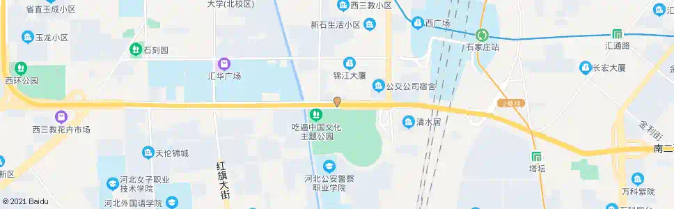 石家庄南二环大桥西口_公交站地图_石家庄公交_妙搜公交查询2024