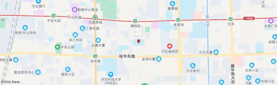 石家庄省图书馆_公交站地图_石家庄公交_妙搜公交查询2024