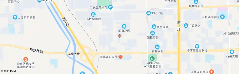 石家庄明靖庄园_公交站地图_石家庄公交_妙搜公交查询2024