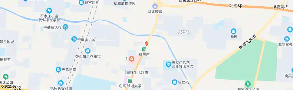 石家庄柳辛庄(新兴皮肤医院)_公交站地图_石家庄公交_妙搜公交查询2024