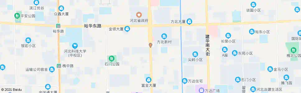 石家庄体育槐北路口_公交站地图_石家庄公交_妙搜公交查询2024