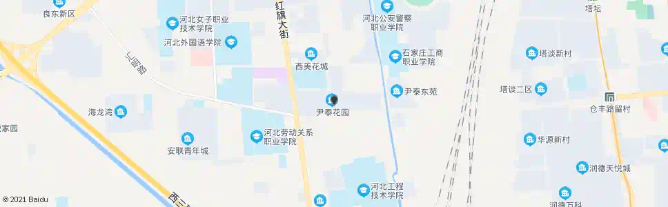 石家庄尹泰花园_公交站地图_石家庄公交_妙搜公交查询2024