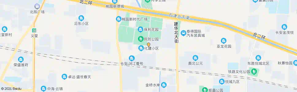 石家庄桐兴园_公交站地图_石家庄公交_妙搜公交查询2024