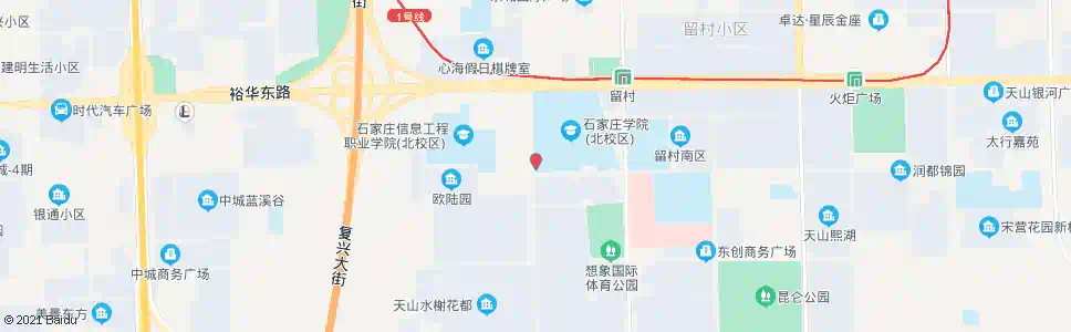 石家庄欧陆园_公交站地图_石家庄公交_妙搜公交查询2024