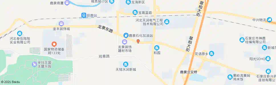 石家庄鹿泉公安局_公交站地图_石家庄公交_妙搜公交查询2024