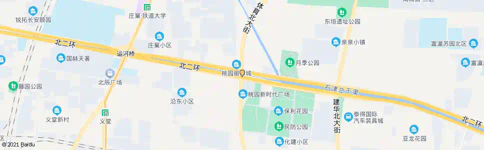 石家庄北二环体育街口_公交站地图_石家庄公交_妙搜公交查询2024