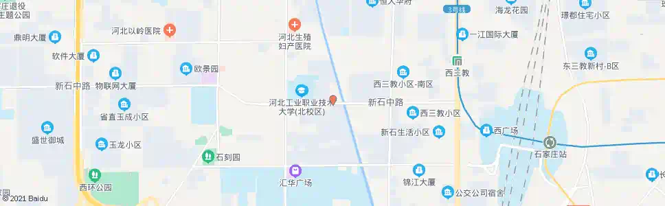 石家庄育星幼儿园_公交站地图_石家庄公交_妙搜公交查询2024