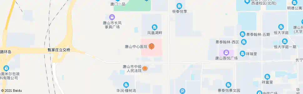 唐山255医院_公交站地图_唐山公交_妙搜公交查询2024