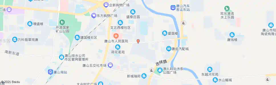 唐山荷花坑_公交站地图_唐山公交_妙搜公交查询2024