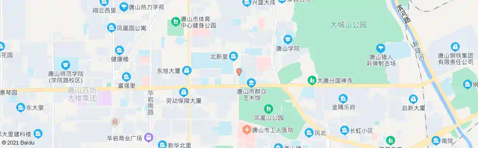 唐山凤凰楼_公交站地图_唐山公交_妙搜公交查询2024