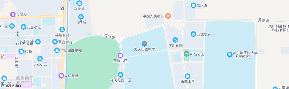 大庆实验站_公交站地图_大庆公交_妙搜公交查询2024