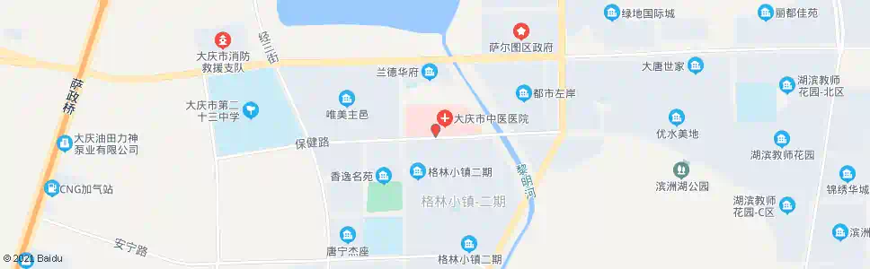 大庆大庆中医院_公交站地图_大庆公交_妙搜公交查询2024