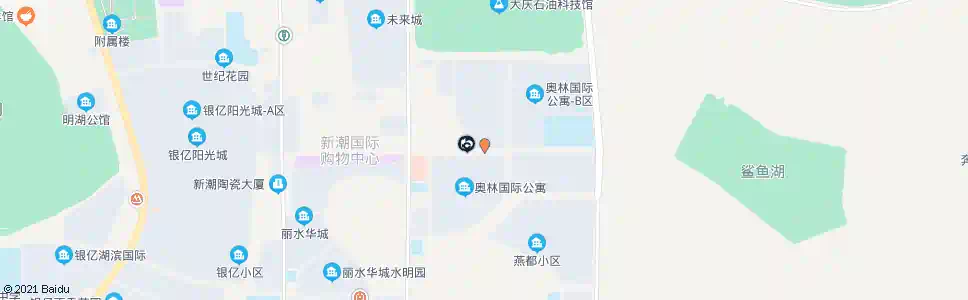 大庆奥林4号楼_公交站地图_大庆公交_妙搜公交查询2024