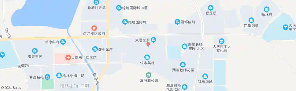 大庆湖滨E2号楼_公交站地图_大庆公交_妙搜公交查询2024