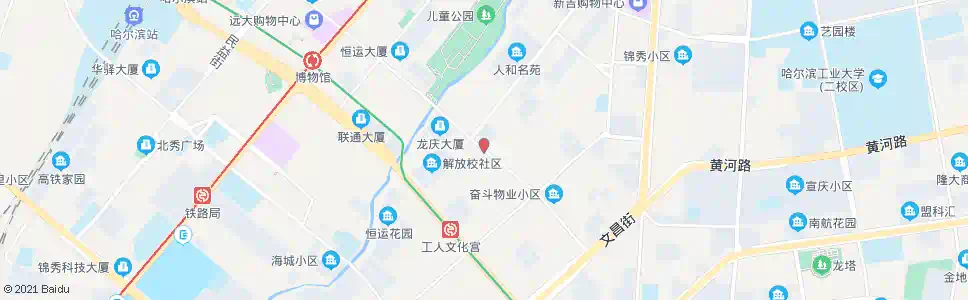 哈尔滨中和街_公交站地图_哈尔滨公交_妙搜公交查询2024