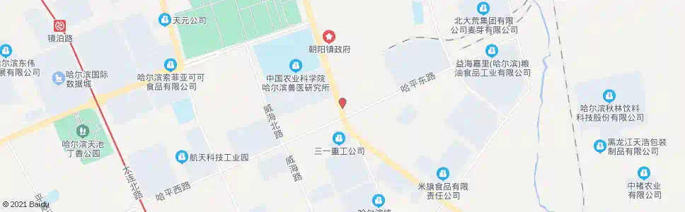 哈尔滨九三油脂集团_公交站地图_哈尔滨公交_妙搜公交查询2024