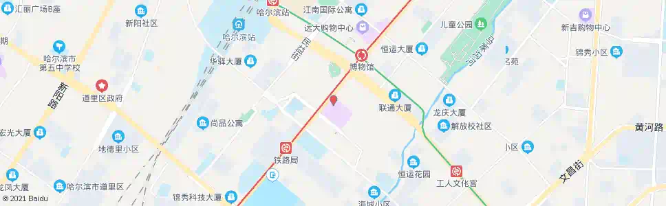 哈尔滨省博览中心_公交站地图_哈尔滨公交_妙搜公交查询2024