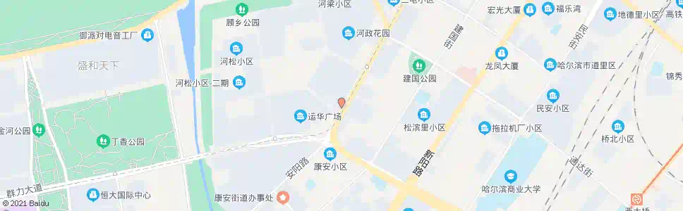 哈尔滨钢铁街_公交站地图_哈尔滨公交_妙搜公交查询2024