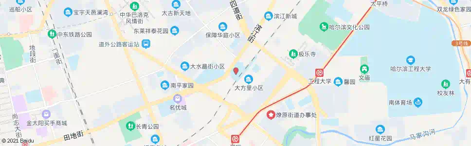 哈尔滨滨江站_公交站地图_哈尔滨公交_妙搜公交查询2024