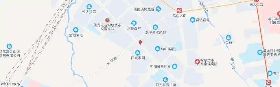 哈尔滨发展大道(复旦街路口)_公交站地图_哈尔滨公交_妙搜公交查询2024