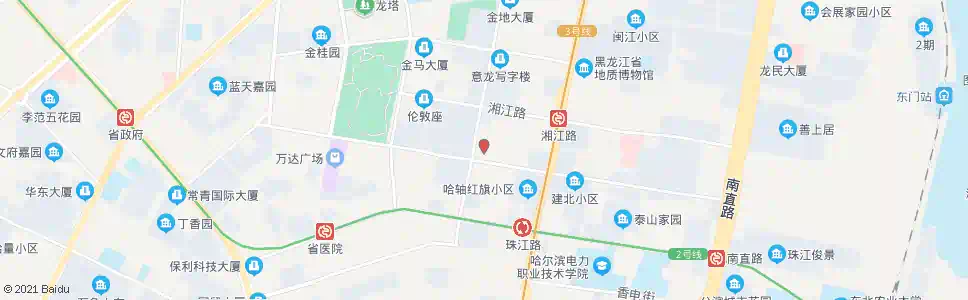 哈尔滨创业中心_公交站地图_哈尔滨公交_妙搜公交查询2024