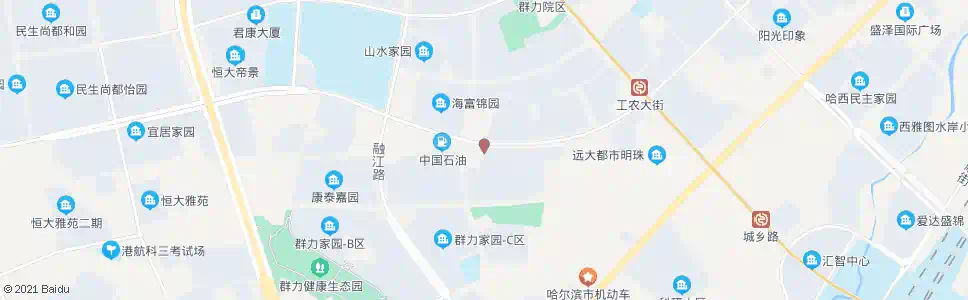 哈尔滨宏达驾校_公交站地图_哈尔滨公交_妙搜公交查询2024