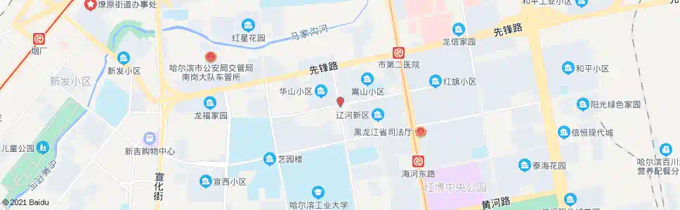 哈尔滨嵩山路_公交站地图_哈尔滨公交_妙搜公交查询2024