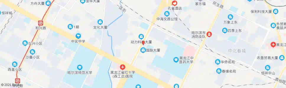 哈尔滨文政街_公交站地图_哈尔滨公交_妙搜公交查询2024