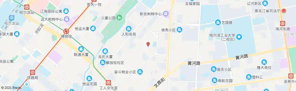 哈尔滨芦家街(巴陵街口)_公交站地图_哈尔滨公交_妙搜公交查询2024