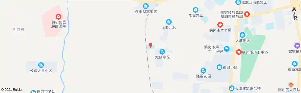 鹤岗新南商店_公交站地图_鹤岗公交_妙搜公交查询2024