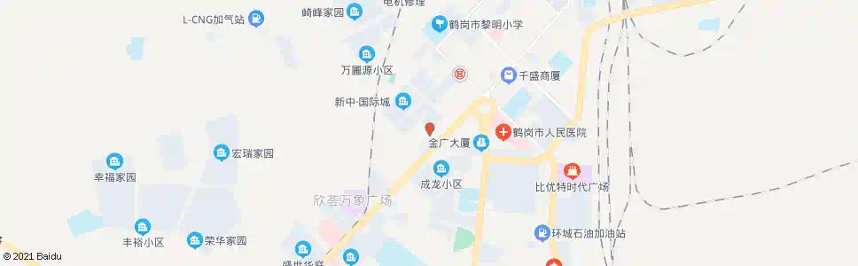 鹤岗四道街_公交站地图_鹤岗公交_妙搜公交查询2024