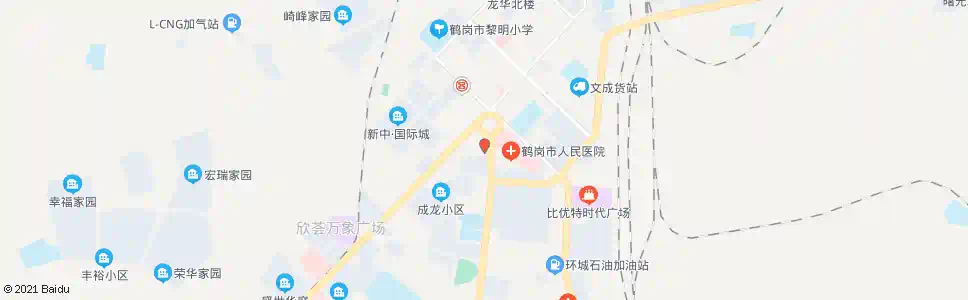 鹤岗新世纪广场_公交站地图_鹤岗公交_妙搜公交查询2024