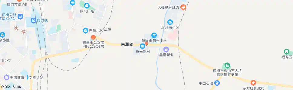 鹤岗南翼_公交站地图_鹤岗公交_妙搜公交查询2024