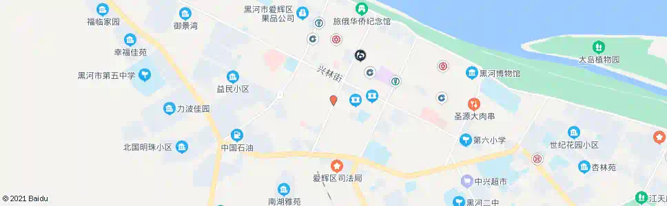 黑河泰康人保_公交站地图_黑河公交_妙搜公交查询2024