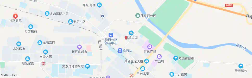 鸡西新华市场_公交站地图_鸡西公交_妙搜公交查询2024