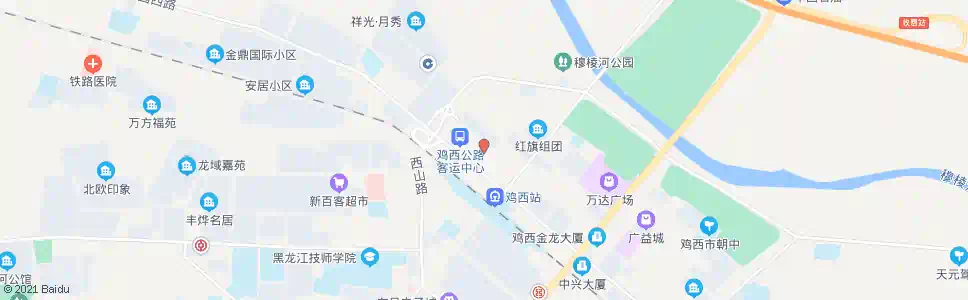 鸡西新华道口_公交站地图_鸡西公交_妙搜公交查询2024