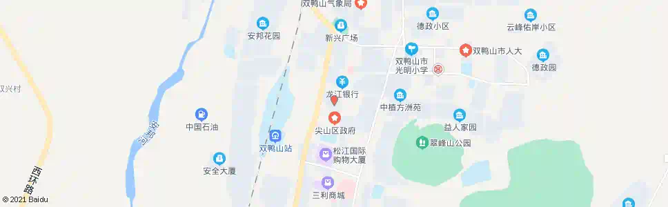 双鸭山益峰家俱城_公交站地图_双鸭山公交_妙搜公交查询2024