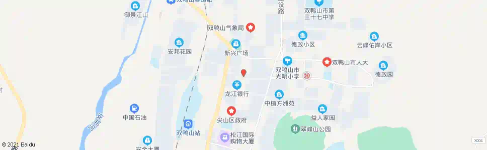 双鸭山中医院_公交站地图_双鸭山公交_妙搜公交查询2024